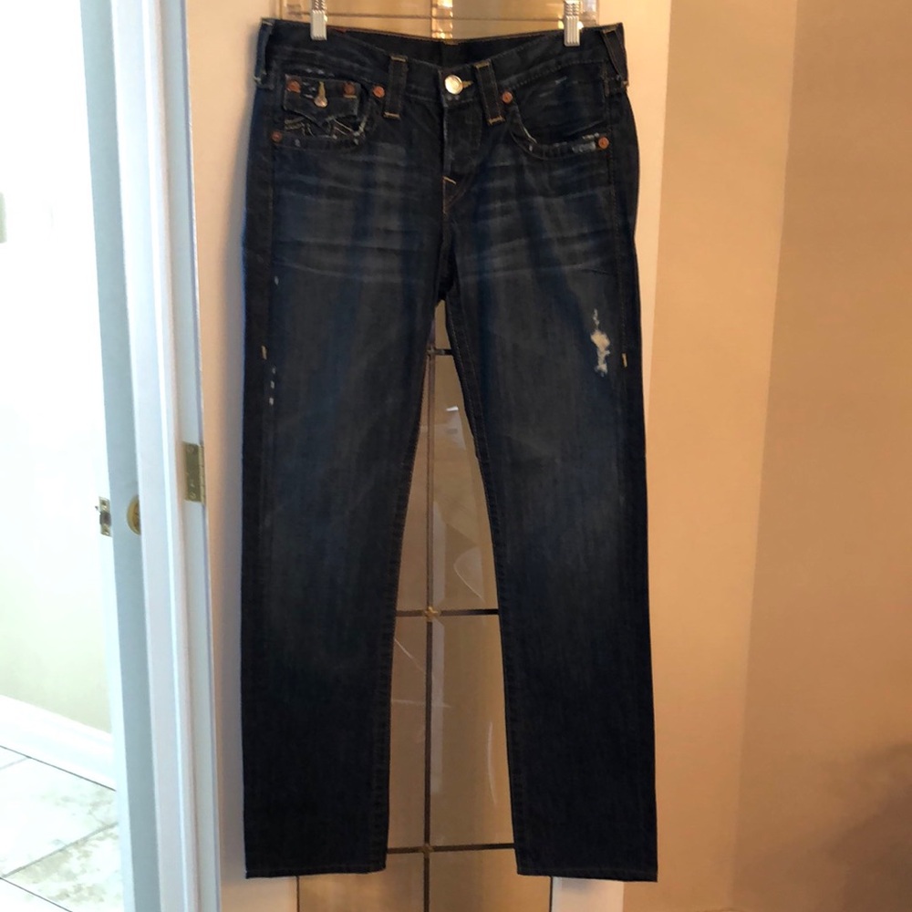 True Religion Jordan Women’s Blue Jeans